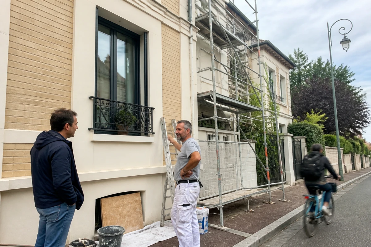 Rénovation façade Malakoff