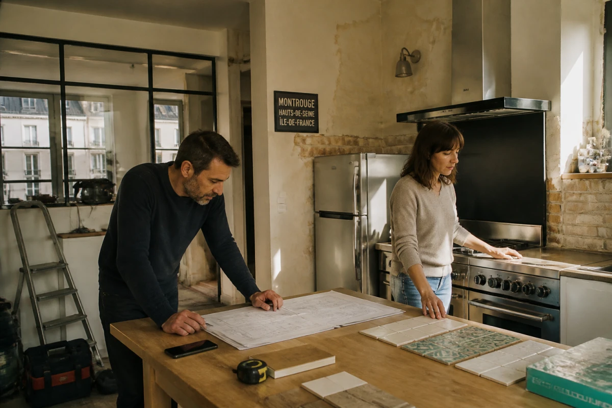 Rénovation maison Cachan