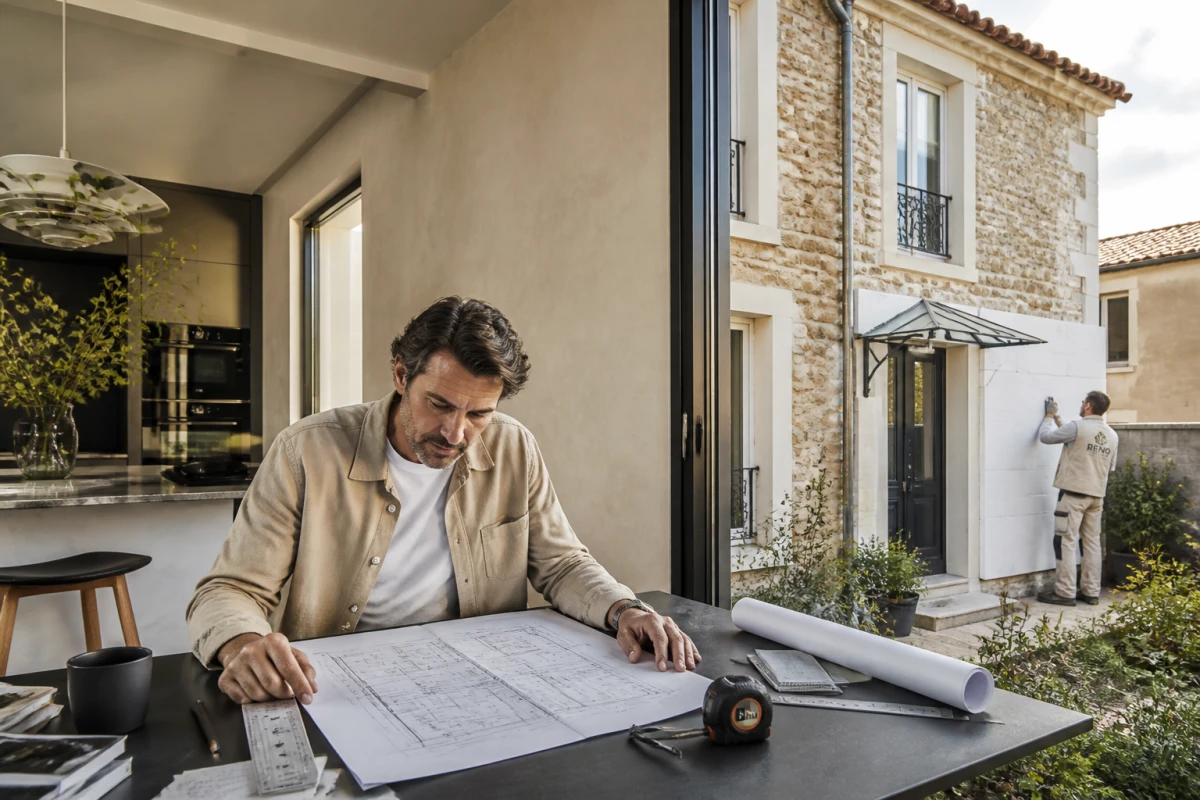 Rénovation maison meulière Bourg-la-Reine